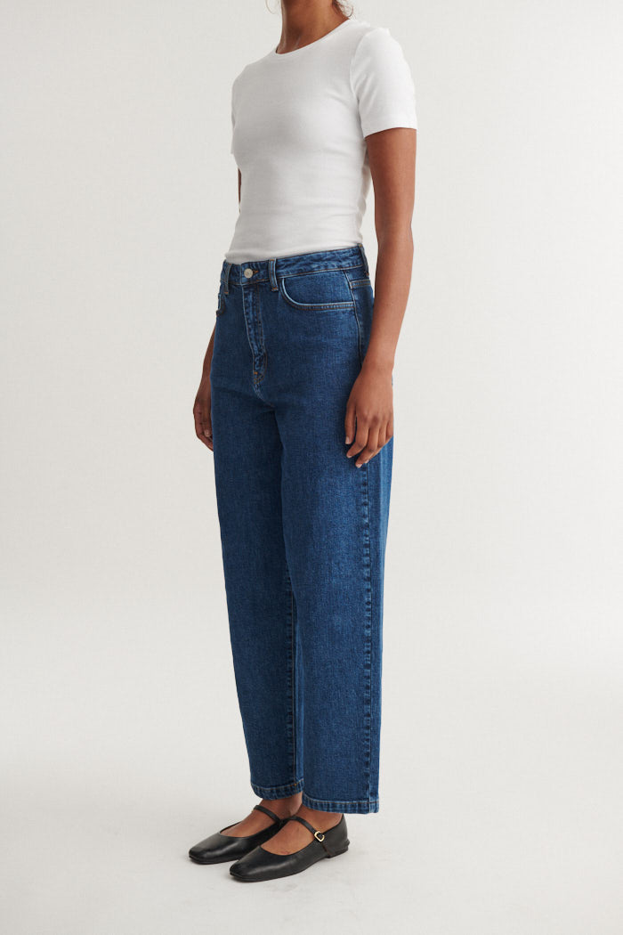 Basic Apparel Ea Mid Blue Jeans Jeans 103 Mid Blue